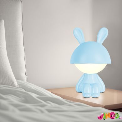 Світильник-нічник LED з акумулятором Kite Cute Bunny K25-316-1-3, блакитний
