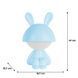 Світильник-нічник LED з акумулятором Kite Cute Bunny K25-316-1-3, блакитний