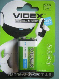 Батарейка Videx V9