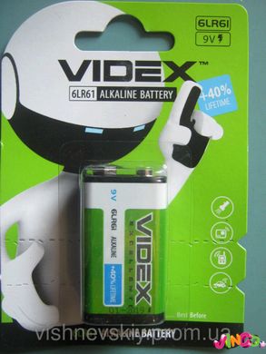 Батарейка Videx V9 (плівка-1шт.)