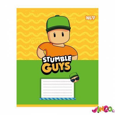 768728 Зошит учнівський Yes "Stumble Guys" А5 12 кл.