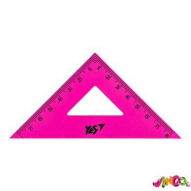370575 Треугольник YES равнобедренный флуор. 8 см