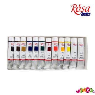 131007 Набор масляных красок 12 20мл, ROSA Studio
