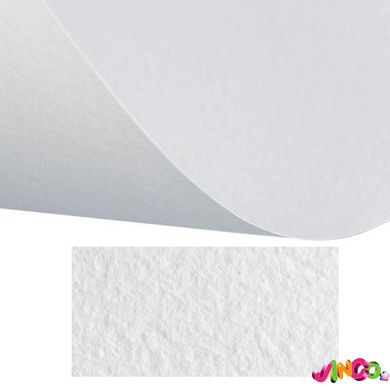 16F2101 Папір для пастелі Tiziano B2 (50 * 70см), №01 bianco, 160г- м2, білий, середнє зерно, Fabria