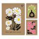 Зошит для записів YES А4/48 кл. крафт Flowers (681997)