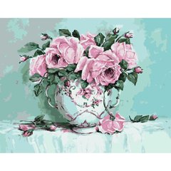 Набор для росписи Розовая свежесть 40 50 см ,10618-AC
