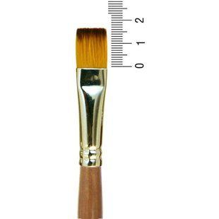 1001F12 Пензлик 1001F №12 синтетика плоска