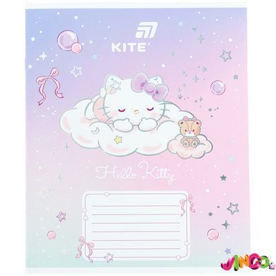 Зошит шкільний Kite Hello Kitty HK26-235-1, 12 аркушів, коса лінія