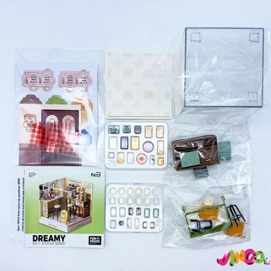 8034 Конструктор-румбокс MINI HOUSE серії Інтер єр Міні &ndash; КАВ&rsquo;ЯРНЯ