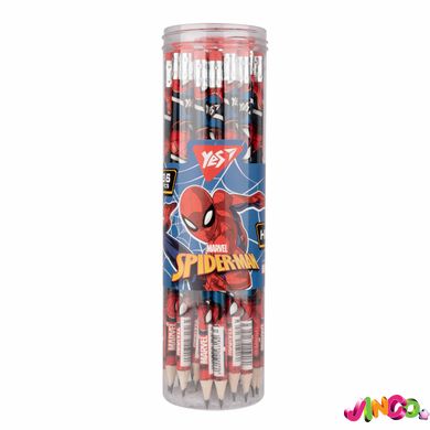 Олівець YES чорнографітний з гумкою, Marvel.Spiderman