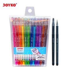 Набір гелевих ручок iDiamond, 12 кольорів (GPС-297) ТМ Joyko
