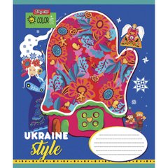 Зошит для записів А5 12 лінія 1 Вересня Ukraine style.