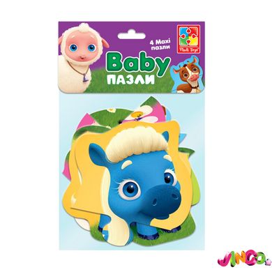 Беби MAXI Пазлы и Vladi Toys Ферма (VT1722-17)