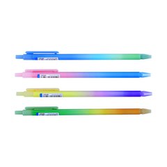 ABPH3071 Ручка кулькова автоматична “Rainbow”, товщина лінії 0.5мм, арт. ABPH3071 Колір стержня - си