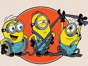 KHO1392 Набір для розпису по номерах для дітей UN "Minions: Зйомки кіно" 20х30см