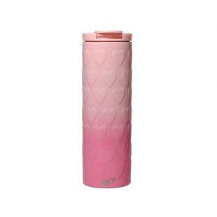 Термочашка YES &ldquo;Pink Heart&rdquo;, 420мл (707336)