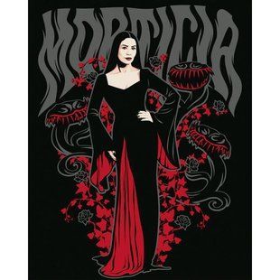Картина за номерами SANTI Wednesday. Morticia Addams, 40 50 см. 954423