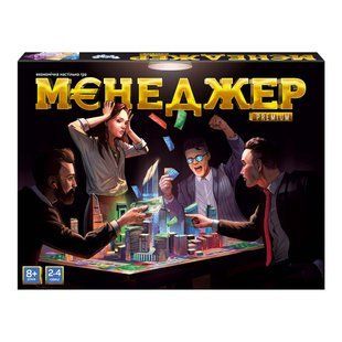 Настільна розважальна гра Менеджер Premium укр, G-ManP-01-01U