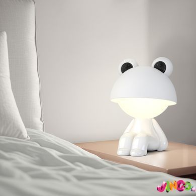 Світильник-нічник LED з акумулятором Kite Cute Froggy K25-316-3-1, білий