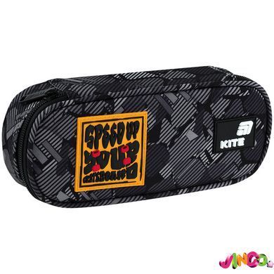 Пенал Kite 599 Freestyle (K26-599-20), Чорний