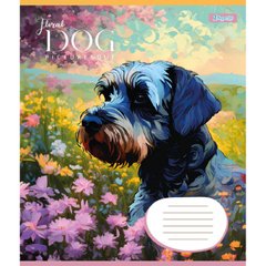 766943 А5 12 лін. 1B Floral dog, зошит учнів.