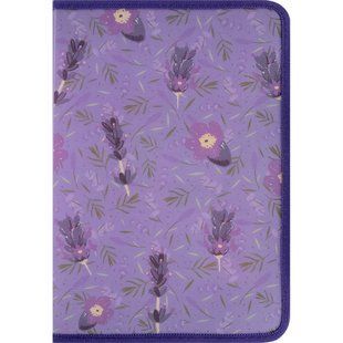 1804-39-A Папка об ємна на блискавці А4+ Lavender-4