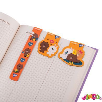 Закладки магнітні Yes Line Friends, 3 шт.