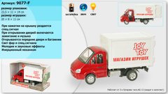 RUS Вантажівка PLAY SMART 9077-A / B / C / D / E / F спец.служб інерц.муз.свет.6в.кор.24 * 11 * 14 Ш