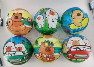 М'яч гумовий арт. RB26500 9", 60грам, 6 видів