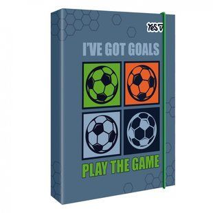 Папка для праці Yes картонна А4 "Football" (500255)