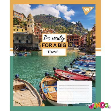 Зошит для записів А5 96 лінія YES Travel.