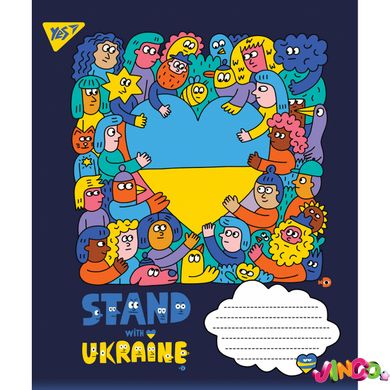 А5 96 клетка, YES Ukraine, тетрадь для записей (766247)